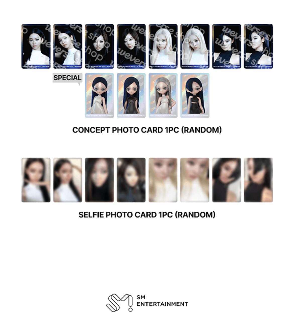 AESPA - RANDOM TRADING CARD (2026 LIVE TOUR 'SYNK COMPLAEXITY' MD)