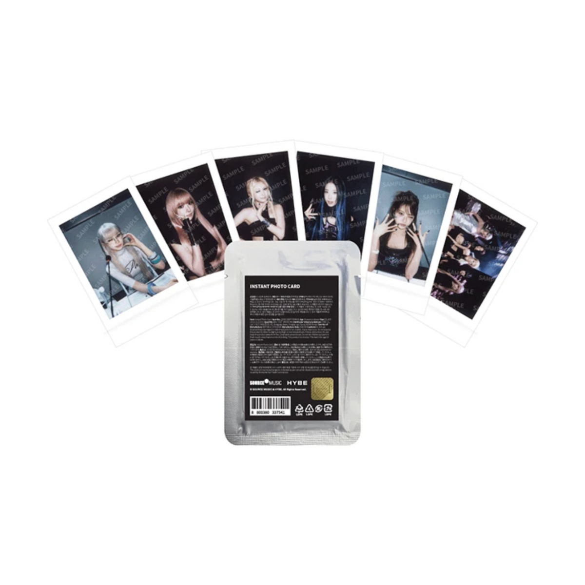 LE SSERAFIM - INSTANT PHOTO CARD (2ND SINGLE ALBUM 'MADE MY NIGHT' MD)
