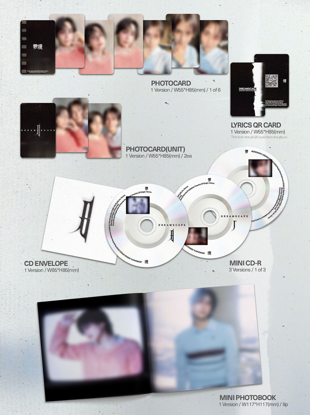 JEONGHAN X JOSHUA (SEVENTEEN) - DREAMSCAPE (DREAM RECORD VER.)