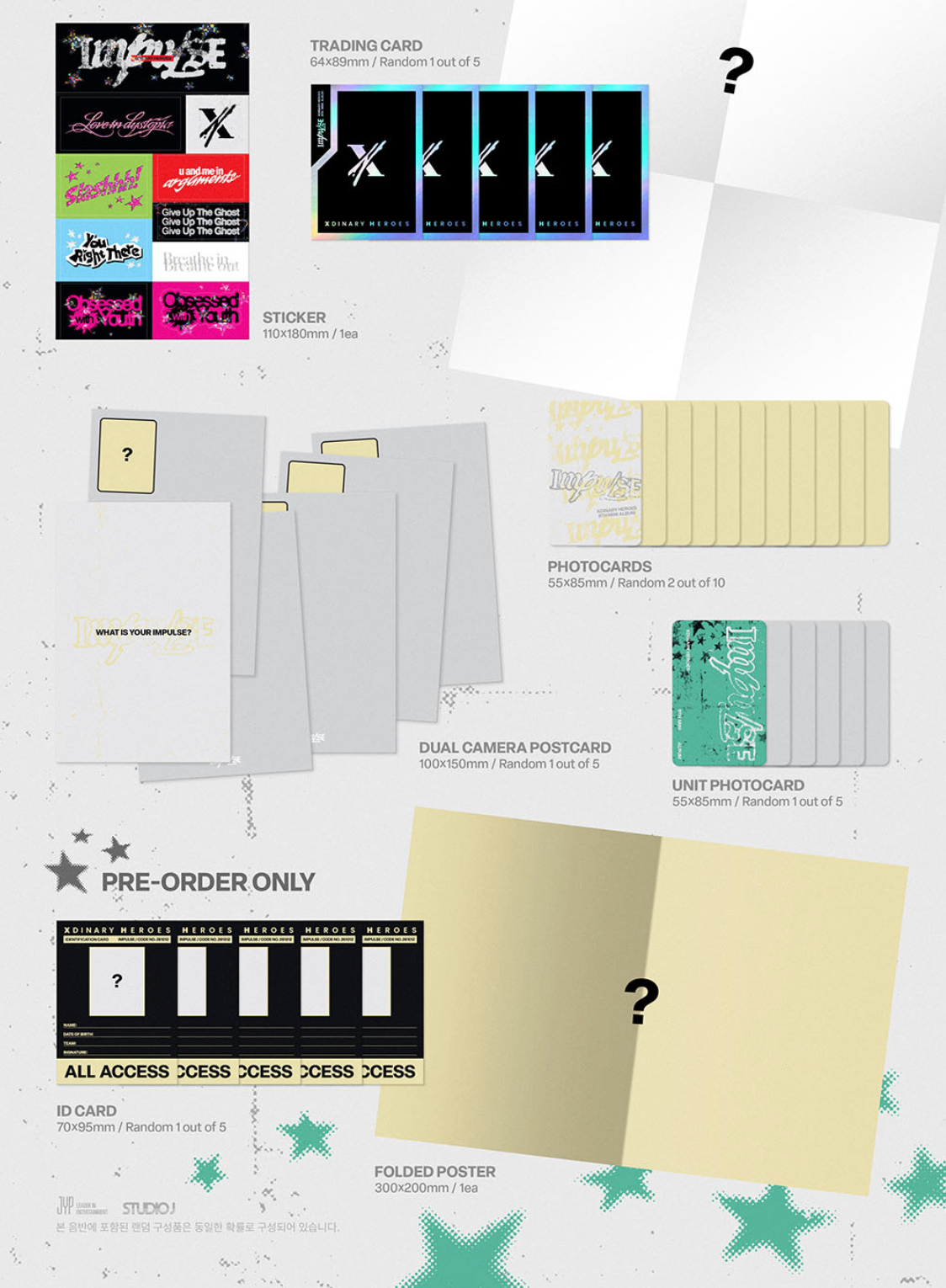 XDINARY HEROES - IMPULSE (PHOTOBOOK VER.)