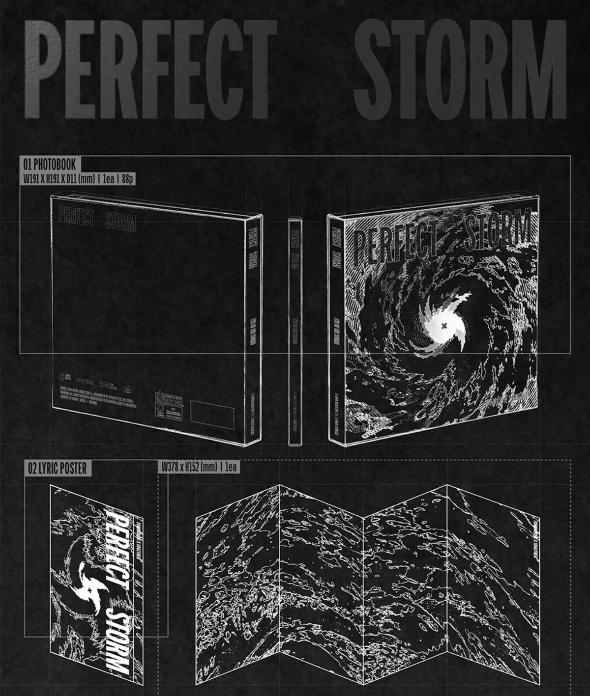TXT - PERFECT STORM + Makestar Gift