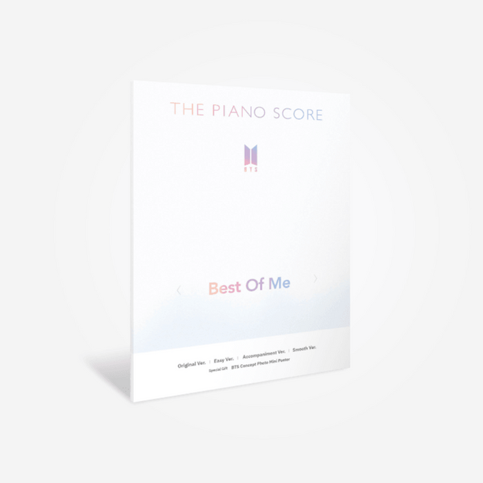 BTS - THE PIANO SCORE : BEST OF ME