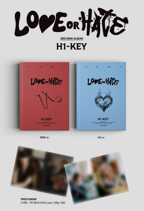 H1-KEY - LOVE OR HATE (3RD MINI ALBUM)