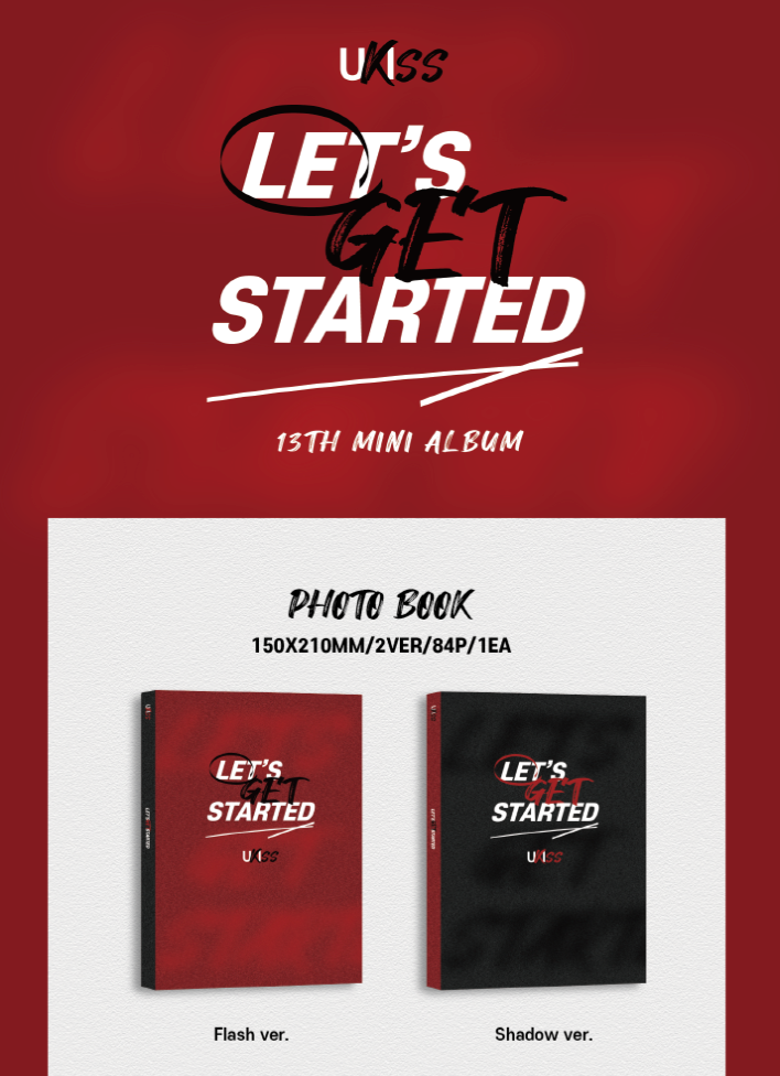 U-KISS - LET'S GET STARTED (13TH MINI ALBUM)