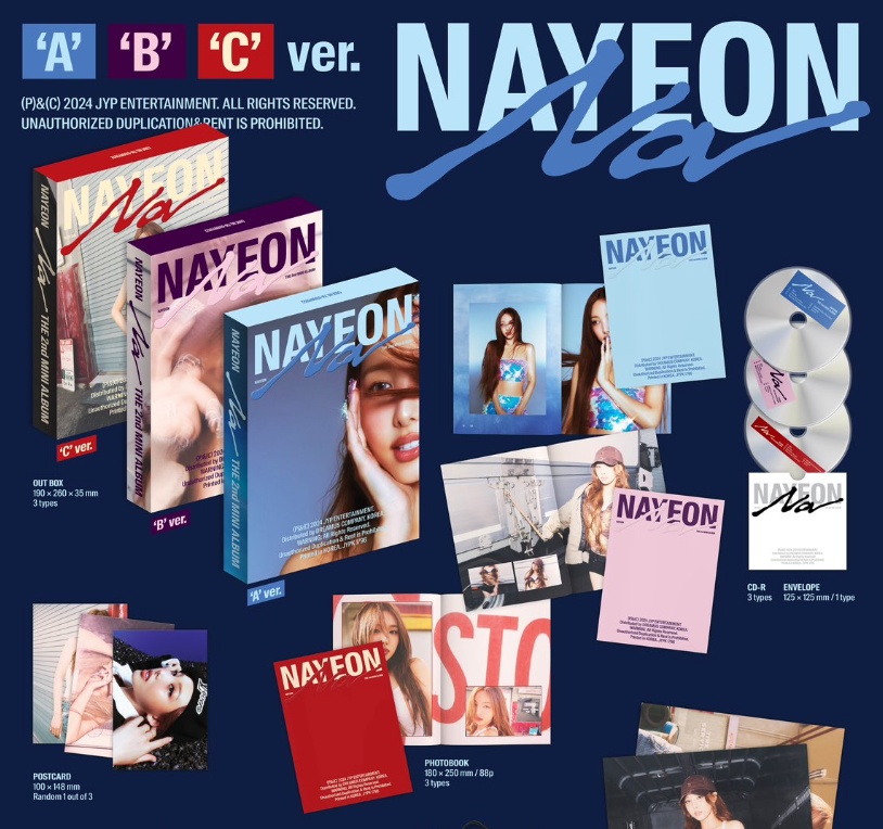 NAYEON (TWICE) - NA (THE 2ND MINI ALBUM)