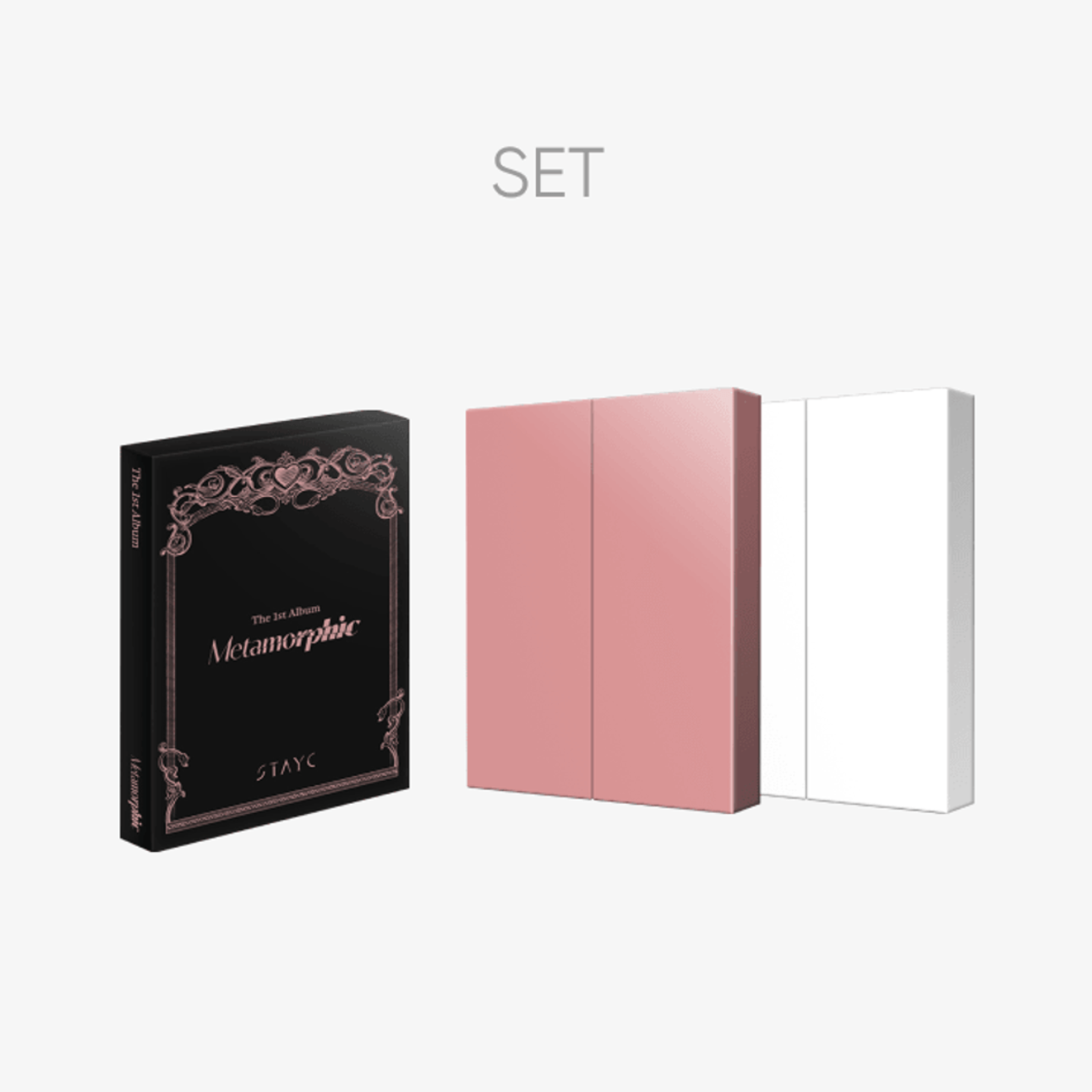 STAYC - METAMORPHIC (THE 1ST ALBUM) SET + Weverse Gift