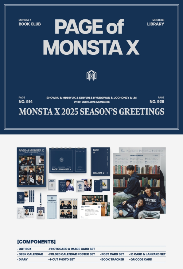 MONSTA X - 2025 SEASON'S GREETINGS (PAGE OF MONSTA X)