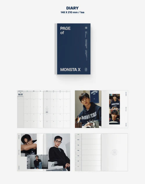 MONSTA X - 2025 SEASON'S GREETINGS (PAGE OF MONSTA X) + Soundwave Photocard