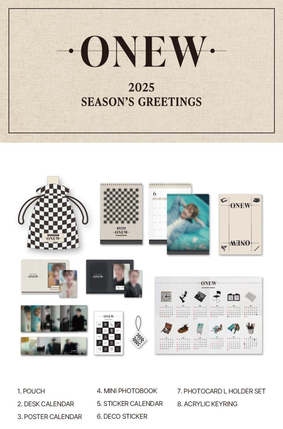 ONEW (SHINEE) - 2025 SEASON'S GREETINGS