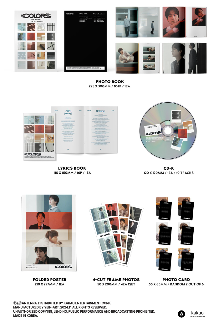 KYUHYUN - COLORS (PHOTO BOOK VER.)