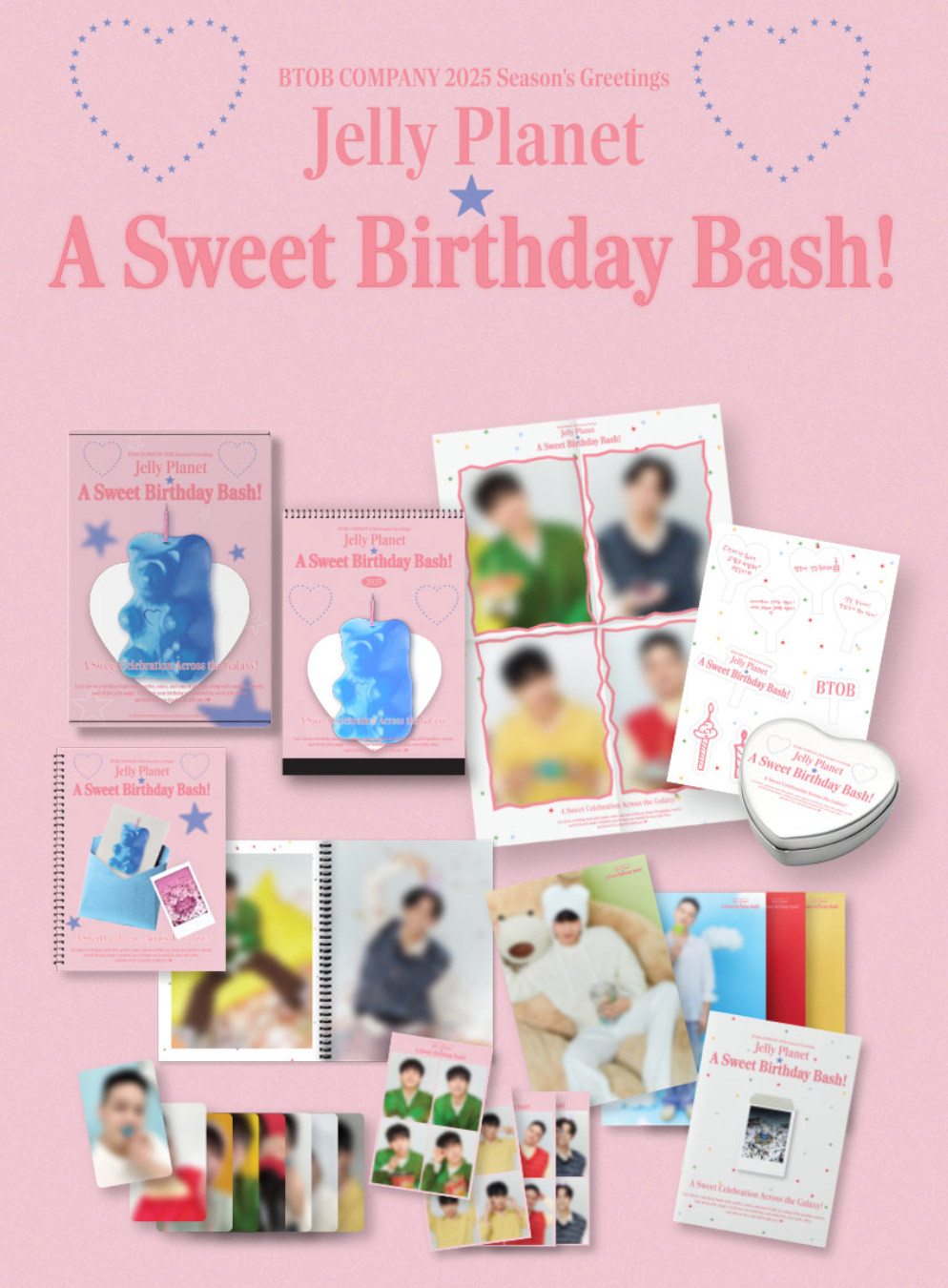 BTOB COMPANY - 2025 SEASON'S GREETINGS (JELLY PLANET : A SWEET BIRTHDAY BASH!)