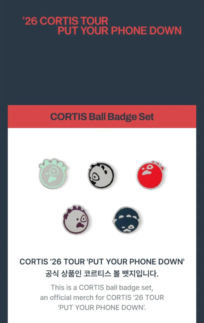 CORTIS - '26 CORTIS TOUR : PUT YOUR PHONE DOWN MD