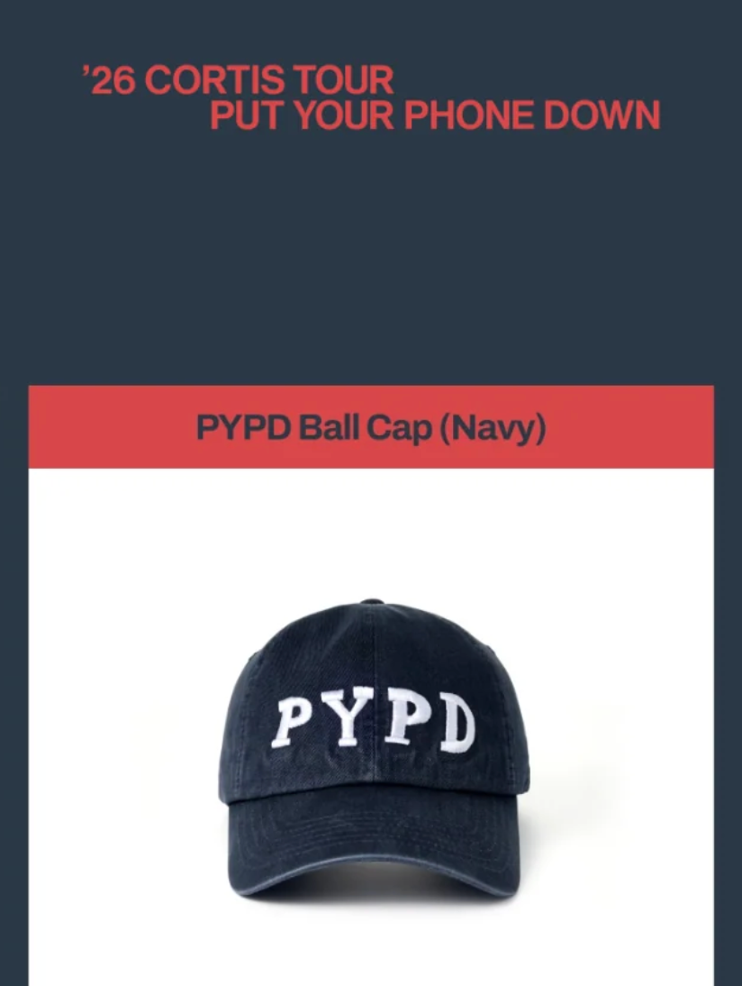 CORTIS - BALL CAP ('26 CORTIS TOUR : PUT YOUR PHONE DOWN MD)