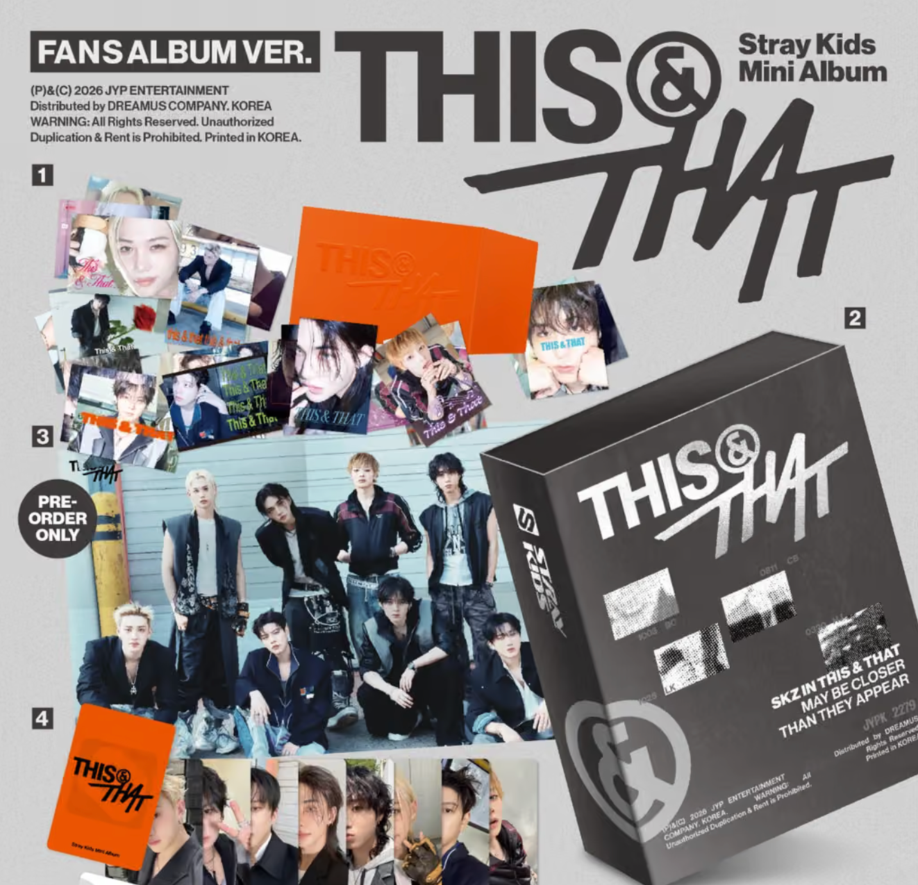 STRAY KIDS - THIS & THAT (FANS ALBUM VER.)