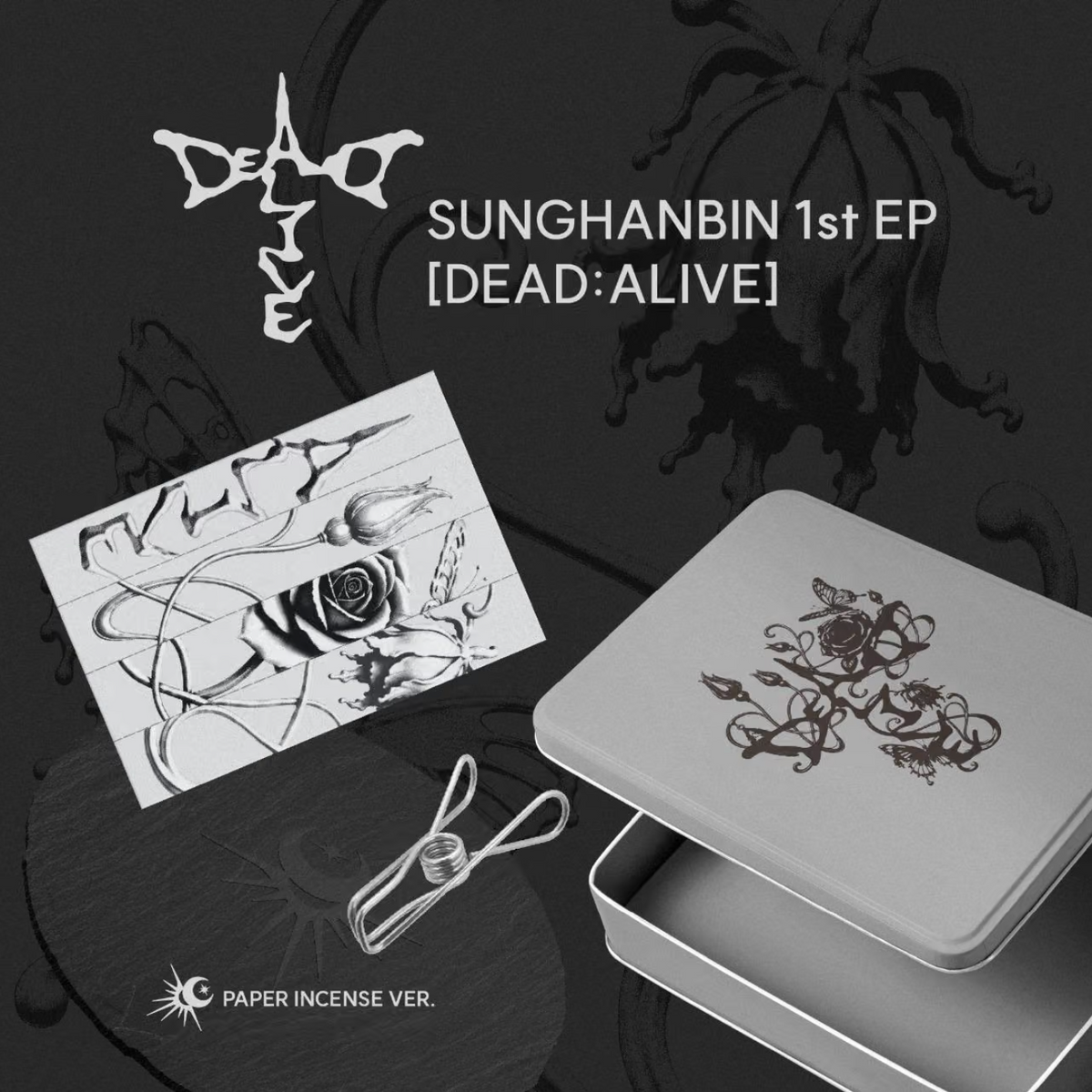 SUNG HANBIN (ZB1) - DEAD:ALIVE (PAPER INCENSE VER.)