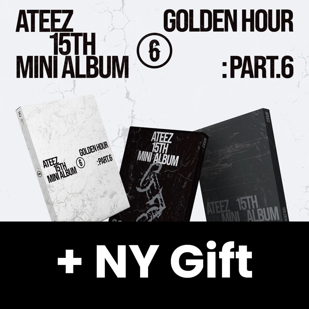 ATEEZ - GOLDEN HOUR : PART.6 + NY Gift