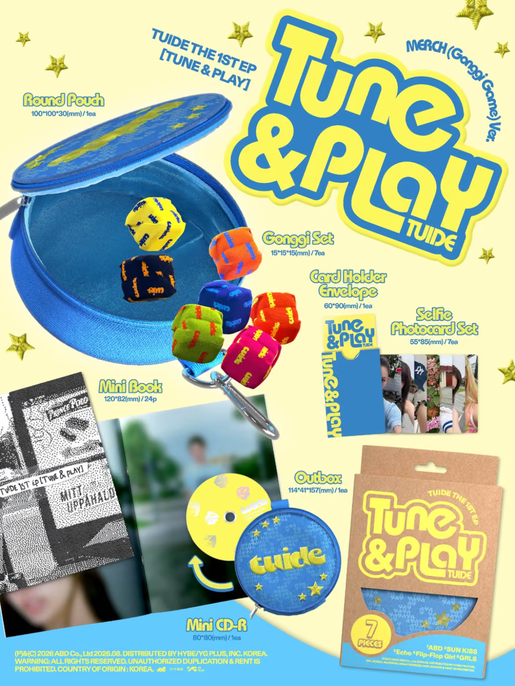 TUIDE - TUNE & PLAY (MERCH GONGGI GAME VER.)