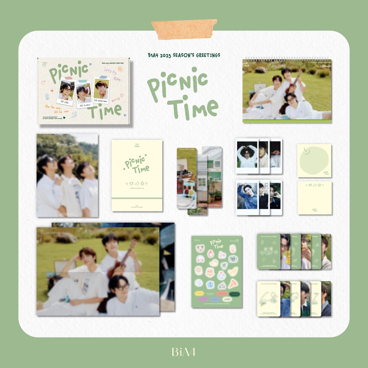 B1A4 - 2025 SEASON'S GREETINGS (PICNIC TIME)