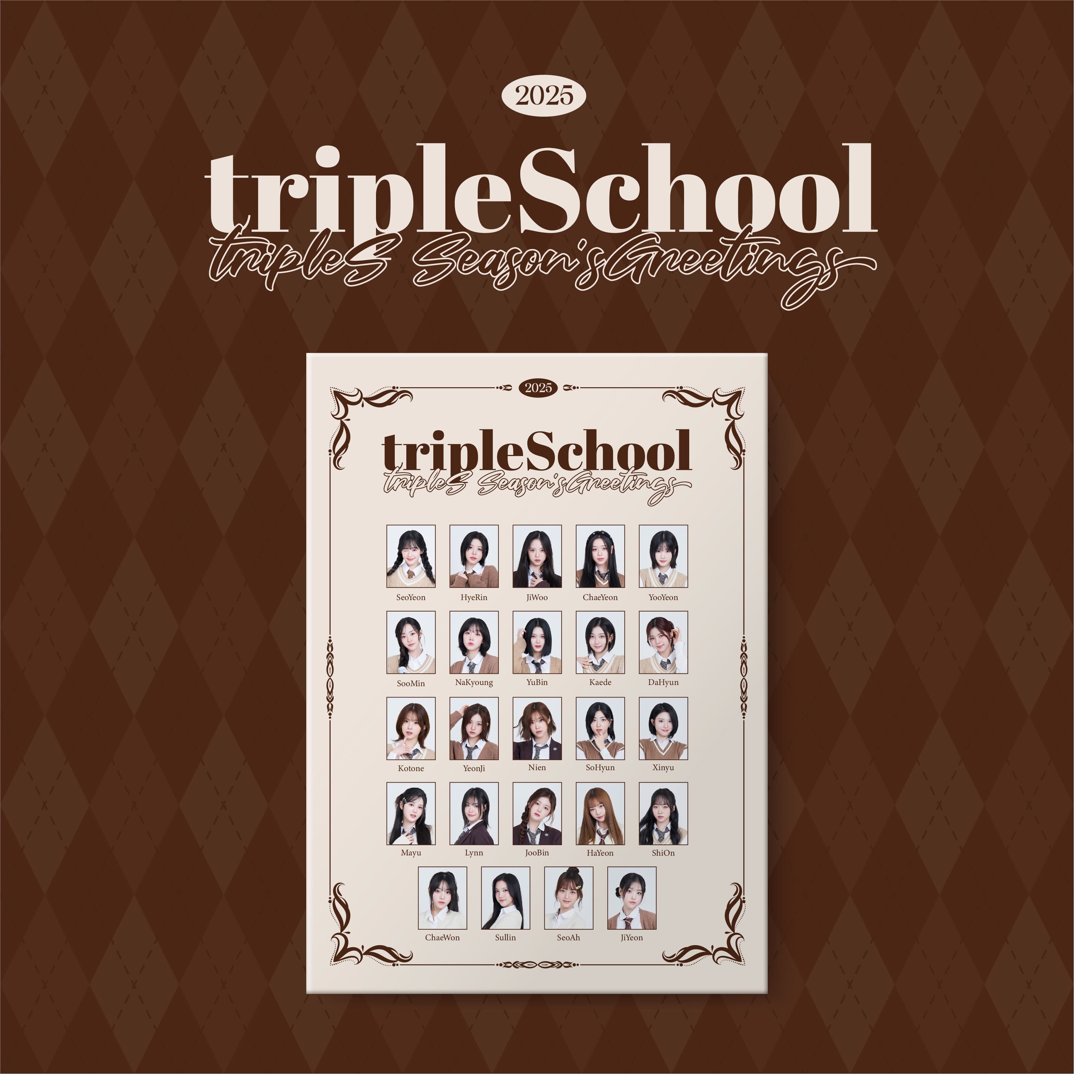 TRIPLES - 2025 SEASON'S GREETINGS (TRIPLE SCHOOL)