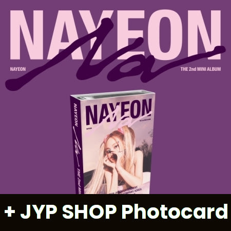 NAYEON (TWICE) - NA (THE 2ND MINI ALBUM) PLATFORM NEMO VER. + JYP SHOP Photocard