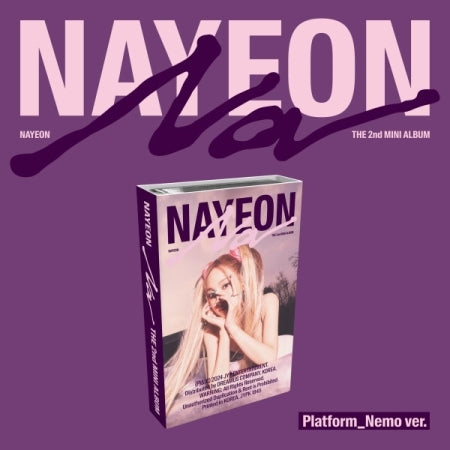 NAYEON (TWICE) - NA (THE 2ND MINI ALBUM) PLATFORM NEMO VER.