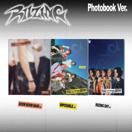 RIIZE - RIIZING (1ST MINI ALBUM) PHOTO BOOK VER. + Apple Music Photocard