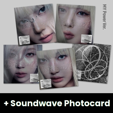 AESPA - ARMAGEDDON (THE 1ST ALBUM) MY POWER VER. + Soundwave Photocard