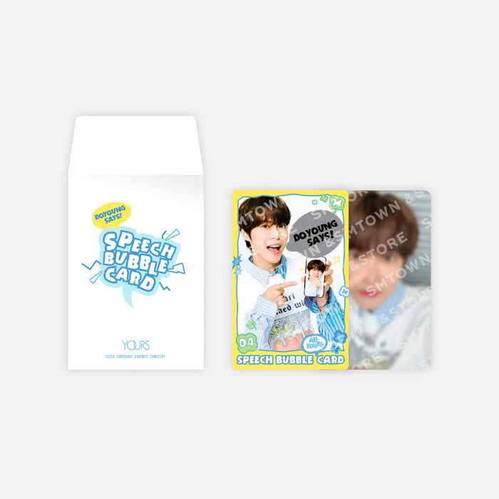 DOYOUNG (NCT) - SPEECH BUBBLE CARD SET (2025 DOYOUNG ENCORE CONCERT 'YOURS' OFFICIAL MD)