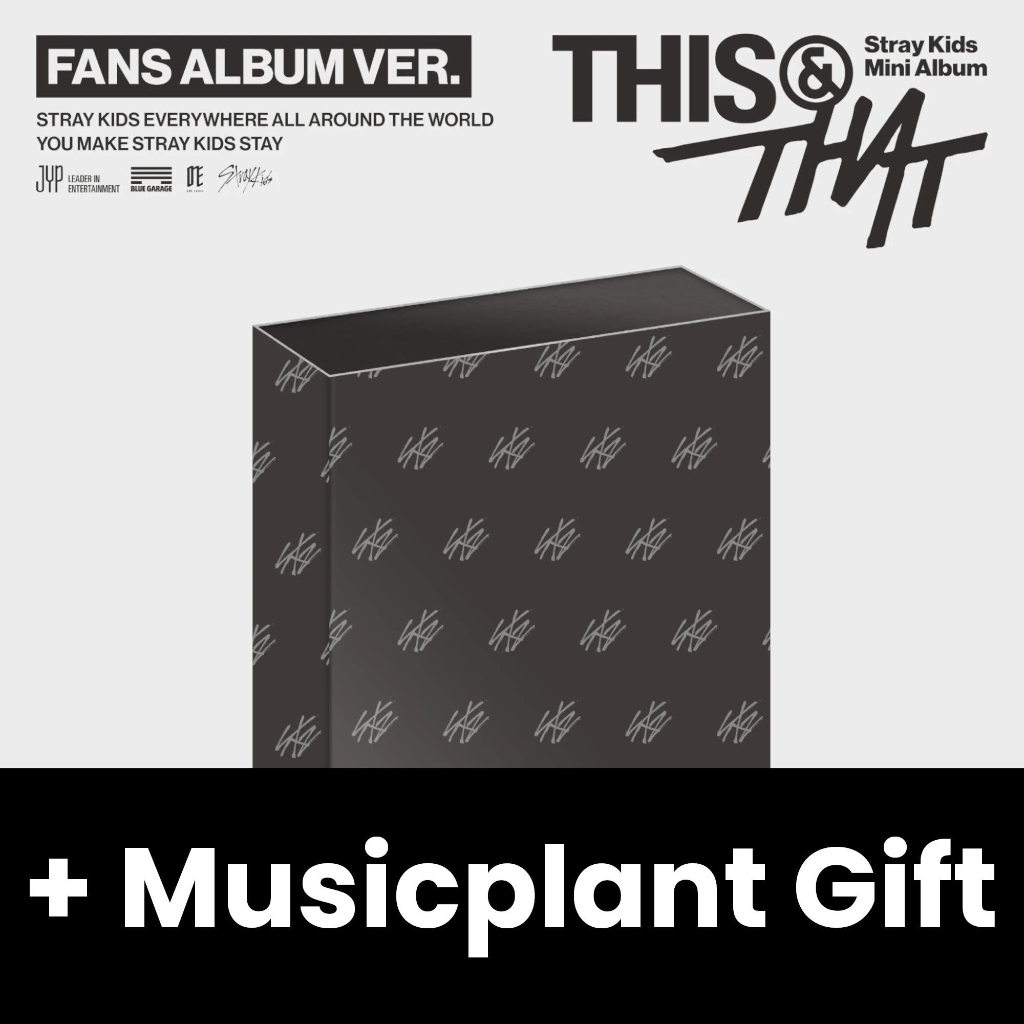 STRAY KIDS - THIS & THAT (FANS ALBUM VER.) + Musicplant Gift
