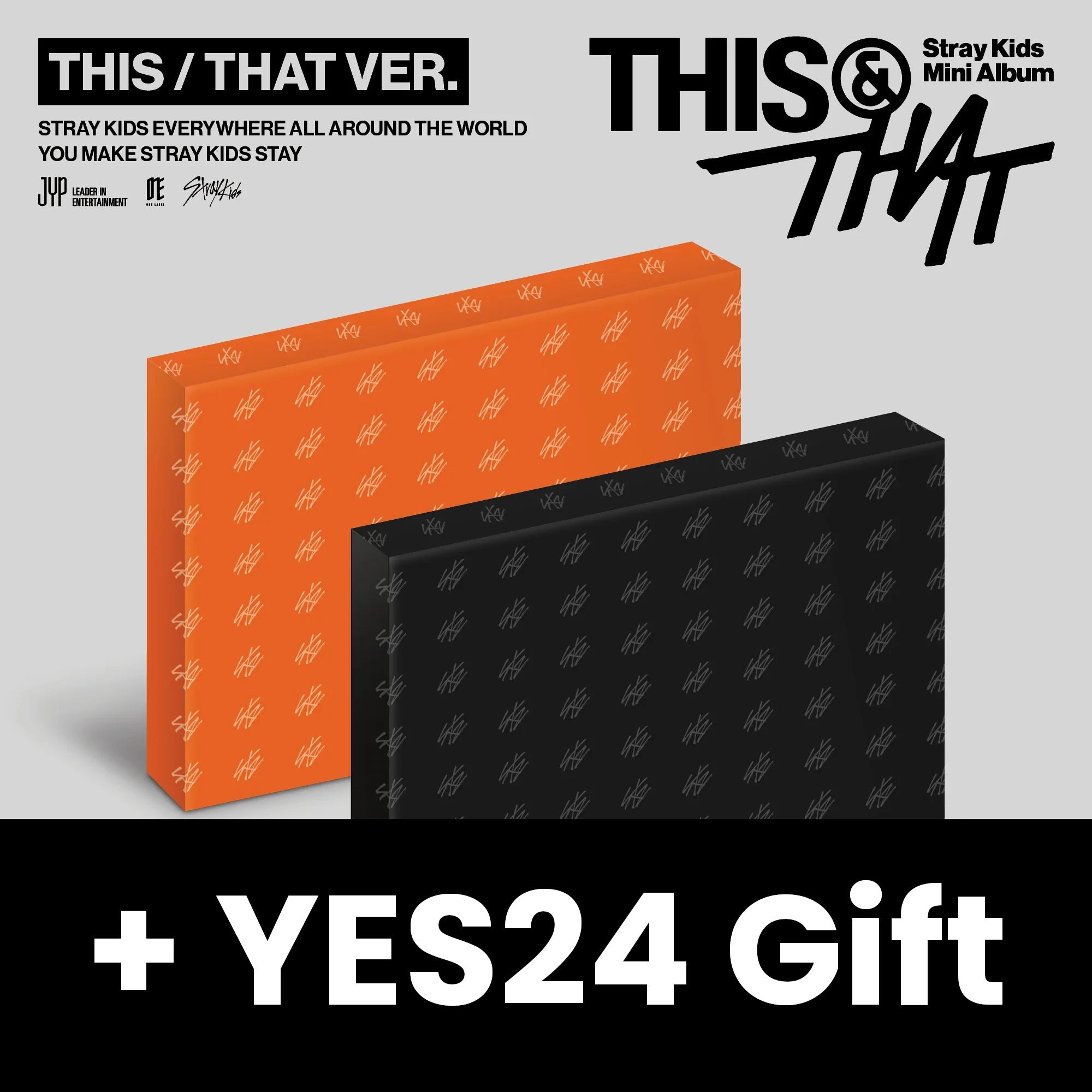 STRAY KIDS - THIS & THAT + YES24 Gift
