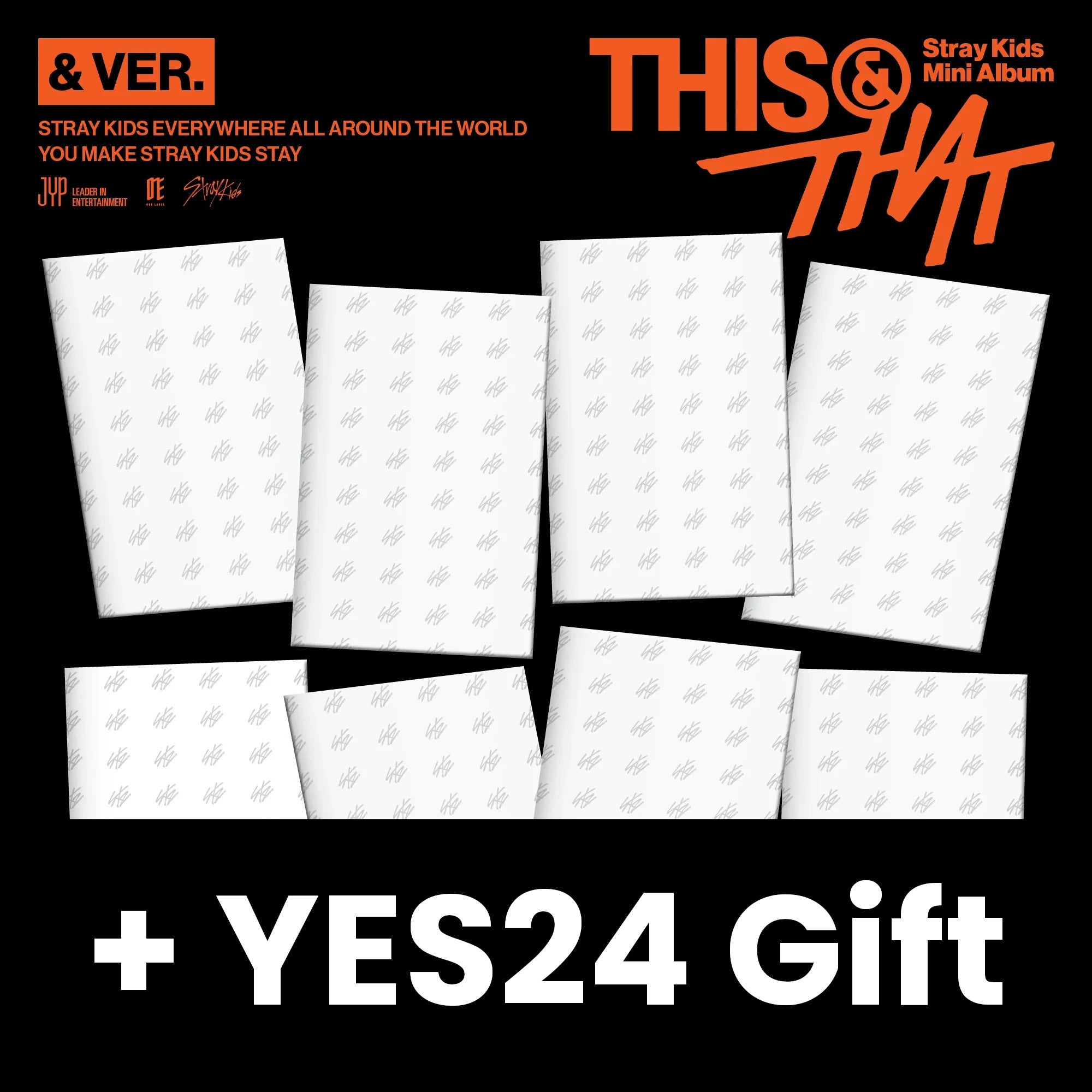 STRAY KIDS - THIS & THAT (& VER.) + YES24 Gift