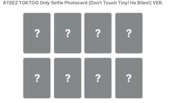 ATEEZ - GOLDEN HOUR : PART.6 SET + TOKTOQ Gift