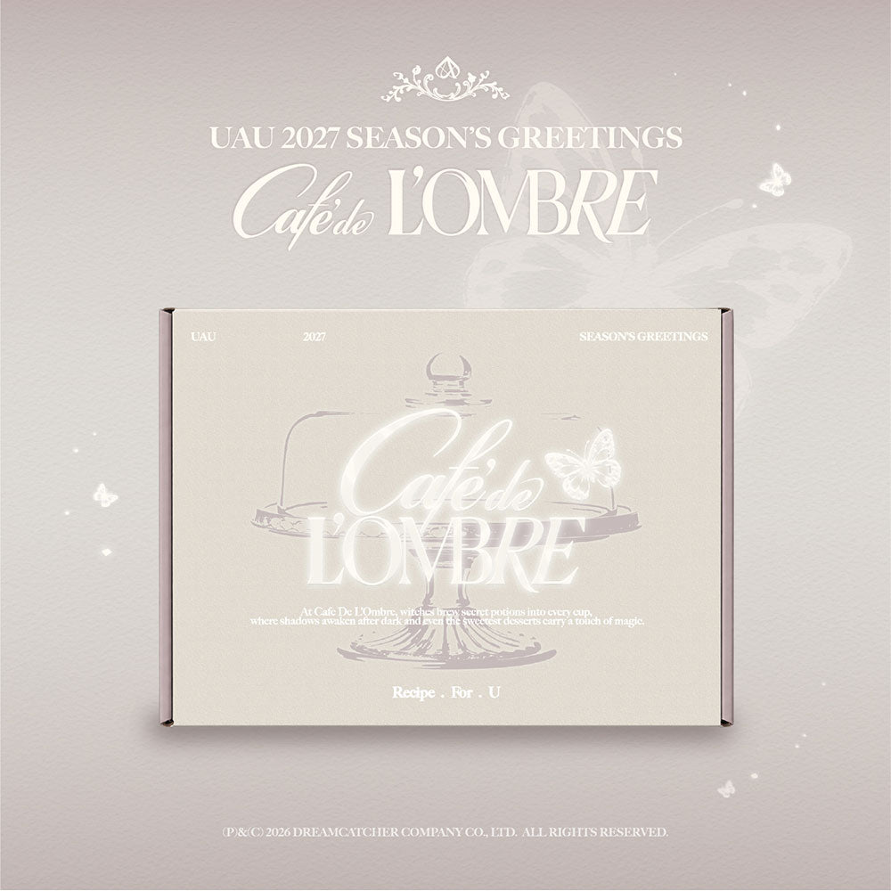 UAU (DREAMCATCHER) - 2027 SEASON'S GREETINGS (CAFE DE L'OMBRE_RECIPE . FOR . U)