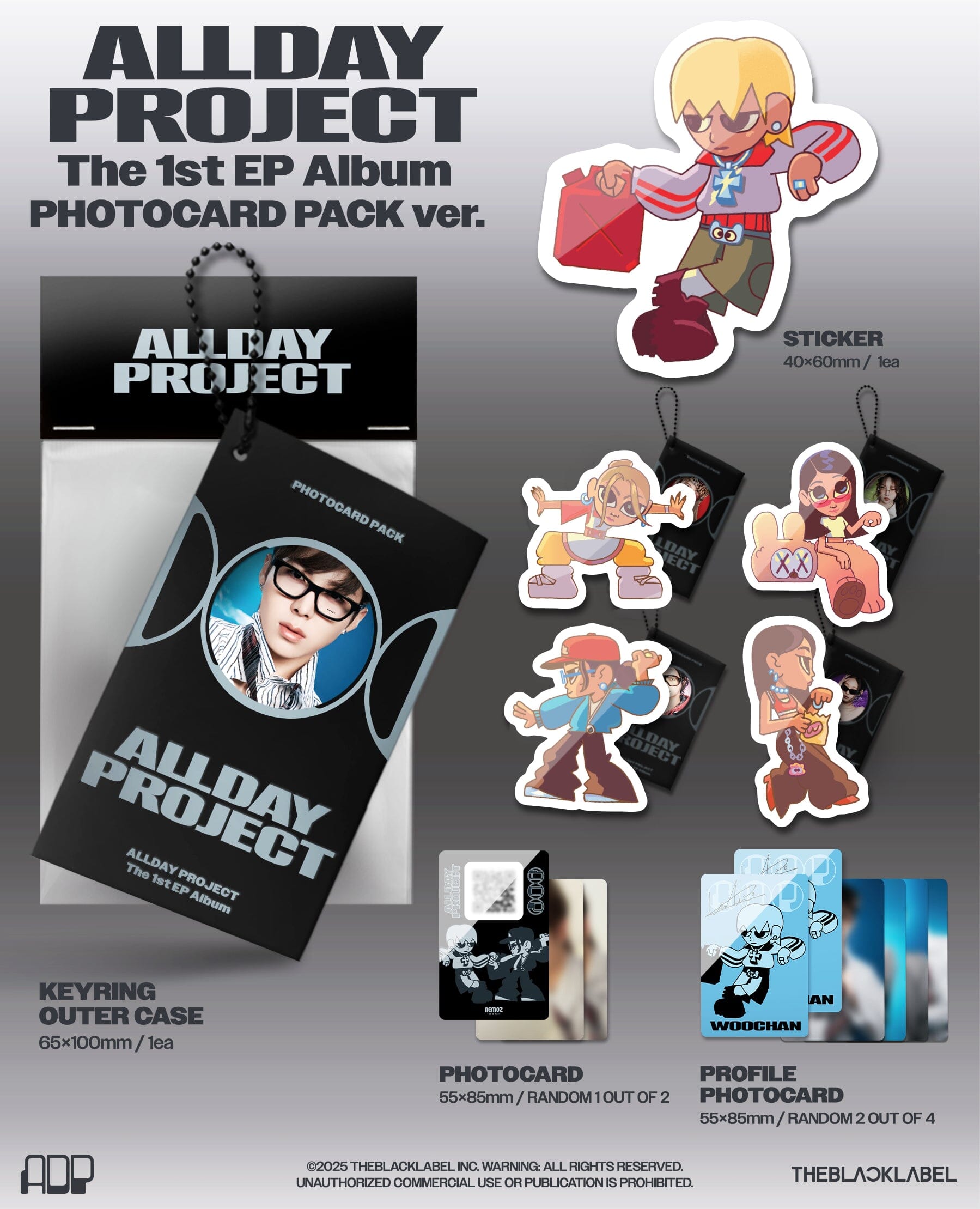ALLDAY PROJECT - ALLDAY PROJECT (PHOTOCARD PACK VER.) Nolae