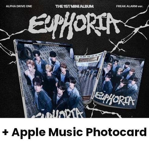 ALPHA DRIVE ONE - EUPHORIA (FREAK ALARM VER.) + Apple Music Photocard Nolae