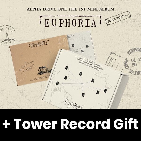 ALPHA DRIVE ONE - EUPHORIA (STAR ROAD VER.) + Tower Record Gift Nolae