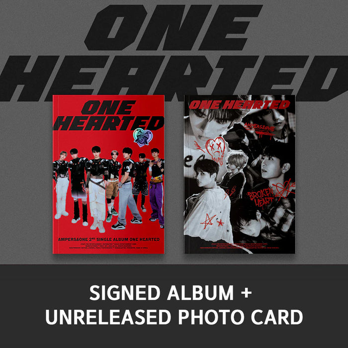 AMPERS&ONE - ONE HEARTED (2ND SINGLE ALBUM) SIGNED Nolae