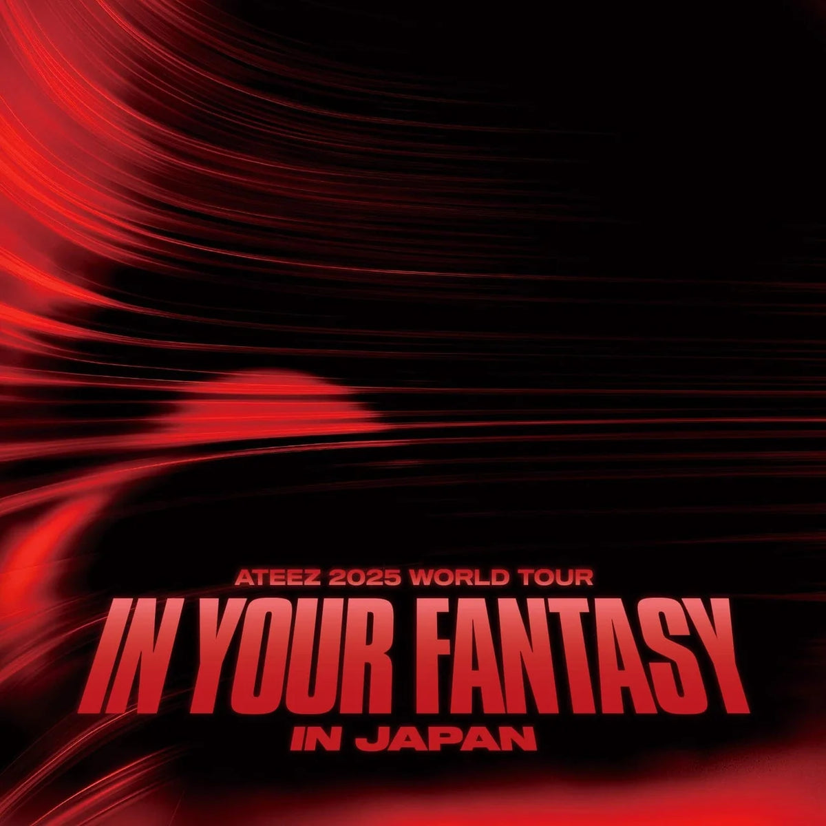 ATEEZ - 2025 WORLD TOUR 'IN YOUR FANTASY' IN JAPAN (DVD & BLU-RAY)