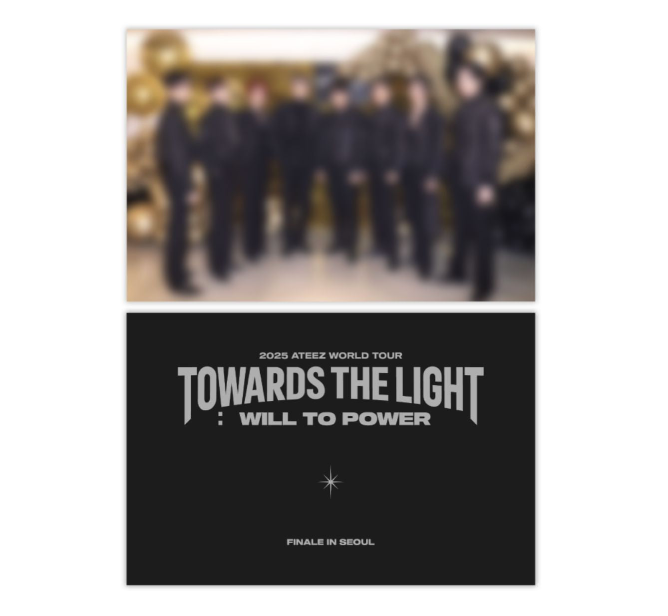 ATEEZ - 2025 WORLD TOUR 'TOWARDS THE LIGHT : WILL TO POWER' FINALE IN SEOUL (PLAYCODE) + Postcard Nolae