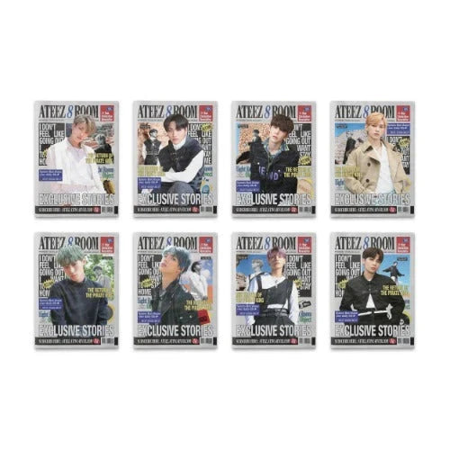 ATEEZ - 7-YEAR CELEBRATION NEWSLETTER (8ROOM 7TH ANNIVERSARY POP-UP OFFICIAL MD) Nolae