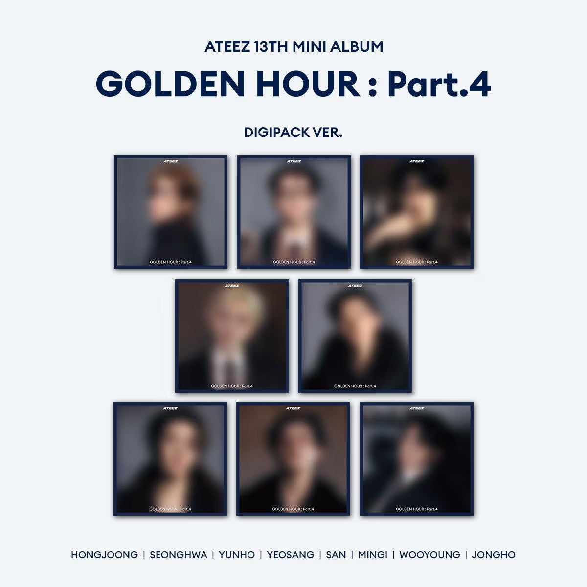 ATEEZ - GOLDEN HOUR : PART.4 (DIGIPACK VER.) Nolae
