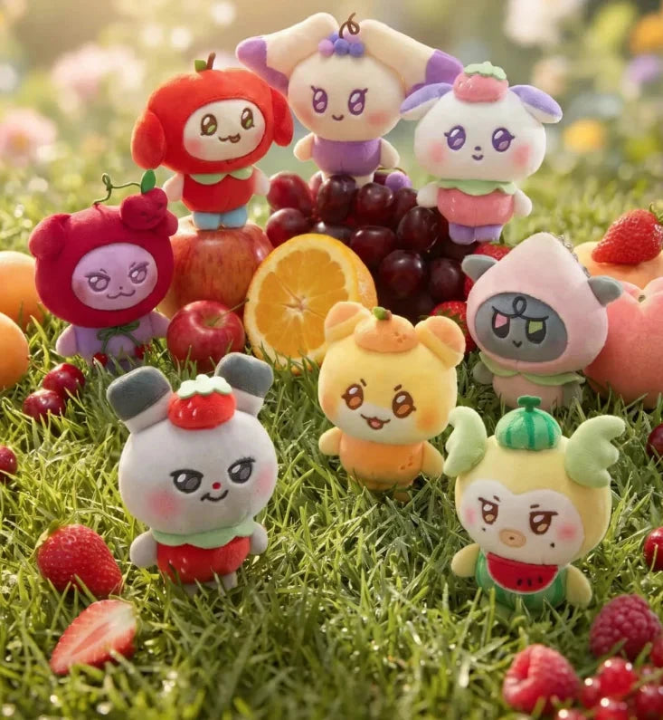 ATEEZ - MIGHTEEZ BERRY BREEZY FAIRY PLUSH KEYRING Nolae