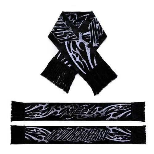 ATEEZ - SLOGAN MUFFLER & DUFFEL BAG (2025 WORLD TOUR 'IN YOUR FANTASY' IN INCHEON OFFICIAL MD) Nolae