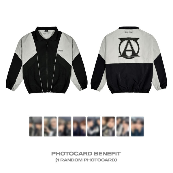 ATEEZ ヨーロッパ 限定 MD ウィンドブレーカー ATEEZ - WIND BREAKER JACKET ('2025 ATEEZ WORLD TOUR IN EUROPE' MD)