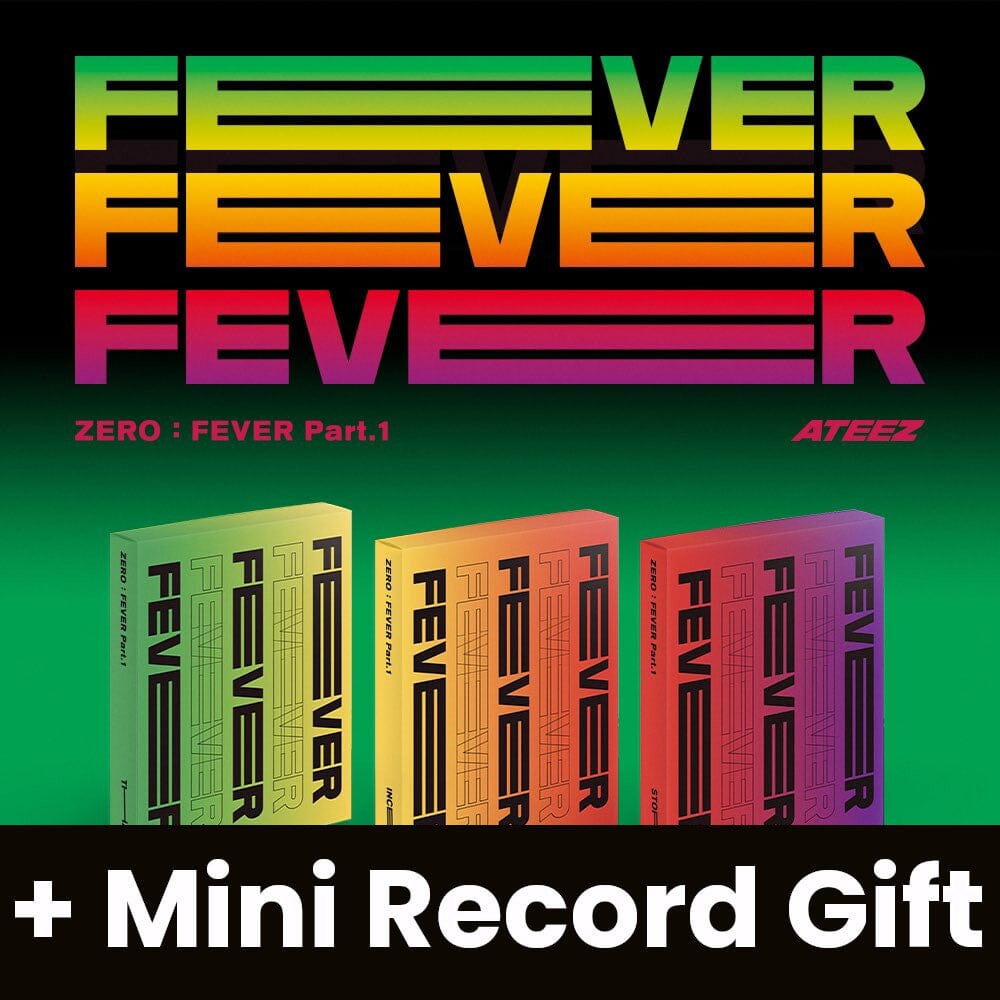 ATEEZ - ZERO : FEVER PART.1 (PLATFORM VER.) + Mini Record Gift Nolae