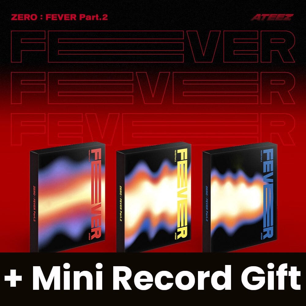 ATEEZ - ZERO : FEVER PART.2 (PLATFORM VER.) + Mini Record Gift Nolae