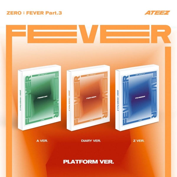 ATEEZ Wonderwall 3.0 コンプリート FEVER part3 ATEEZ - ZERO : FEVER PART.3 (PLATFORM VER.)