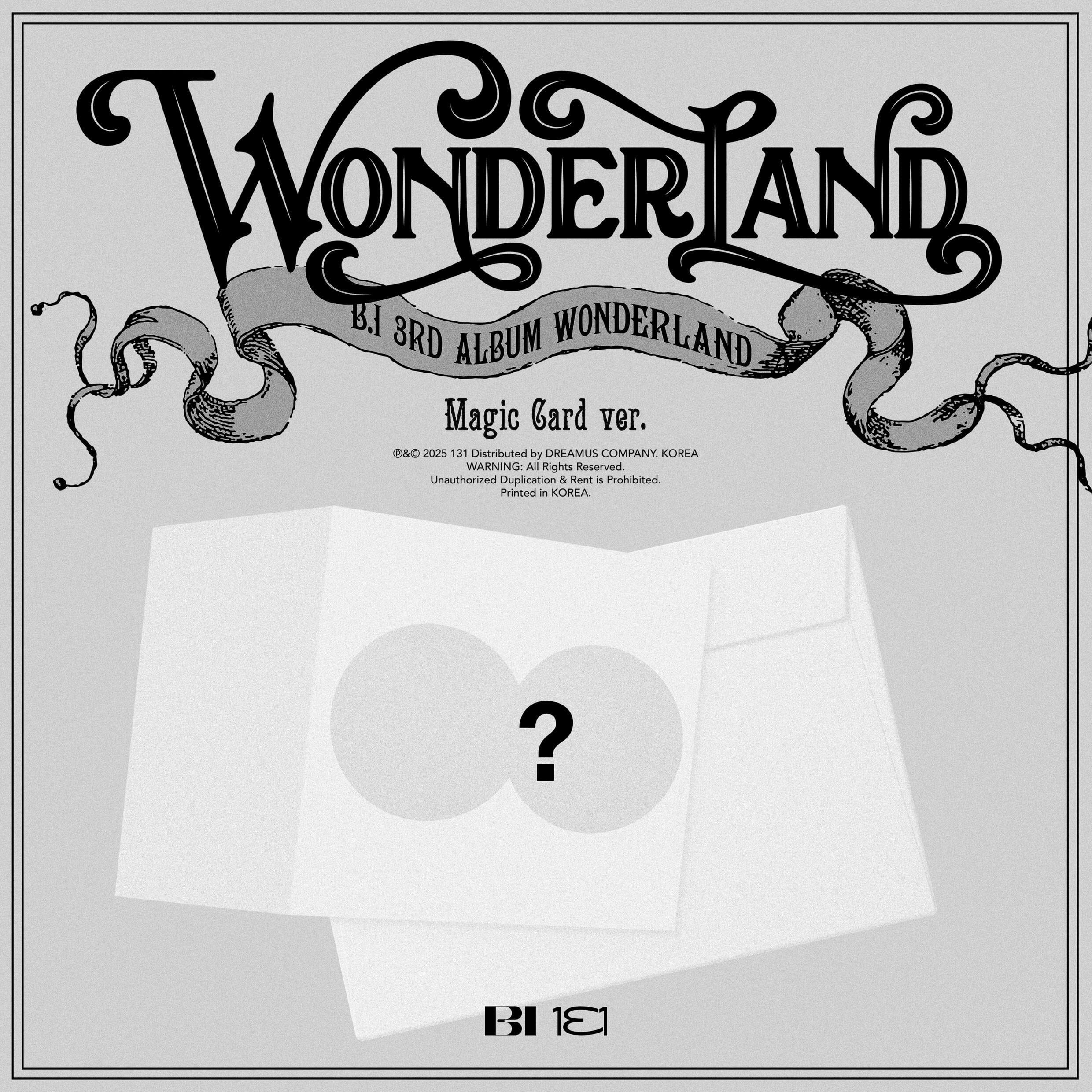 B.I - WONDERLAND (MAGIC CARD VER.) Nolae