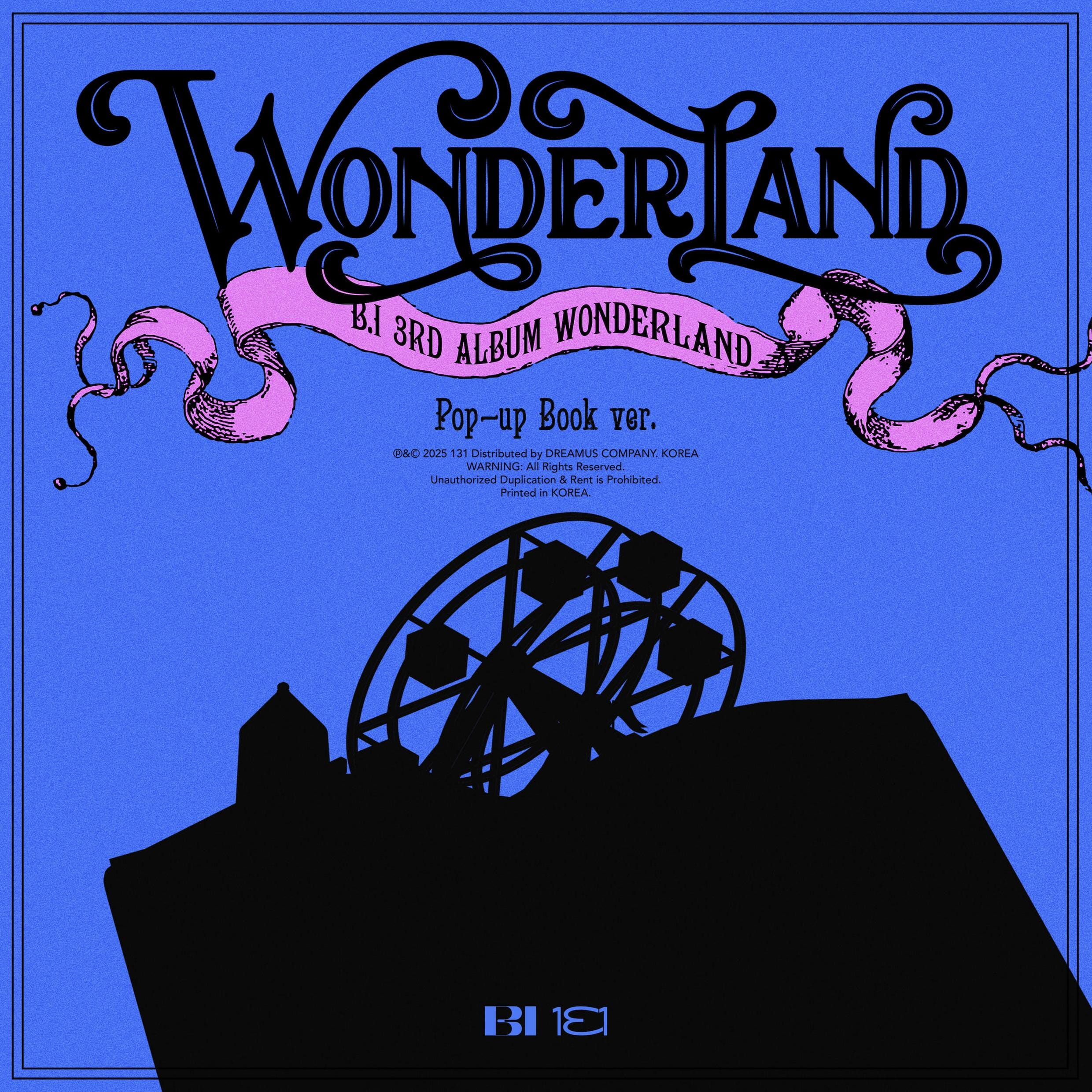 B.I - WONDERLAND (POP-UP BOOK VER.) Nolae
