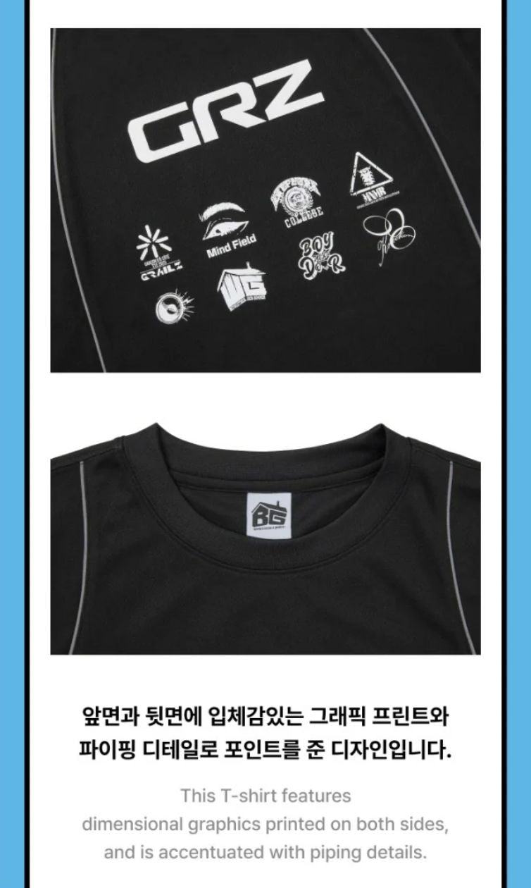 BOYNEXTDOOR - [BOYNEXTDOOR X GRAILZ] S/S T-SHIRT (KNOCK ON